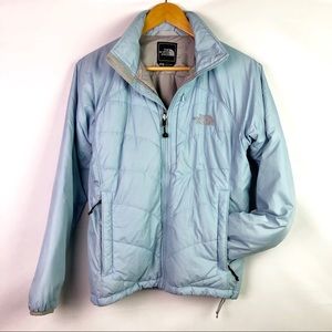 The North Face Powder Blue Jacket. Women’s Size M